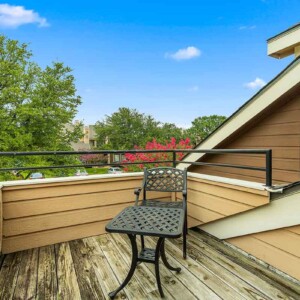 walkout patio balcony